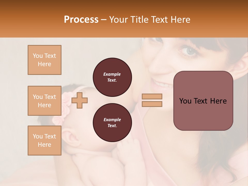Mom With Baby PowerPoint Template