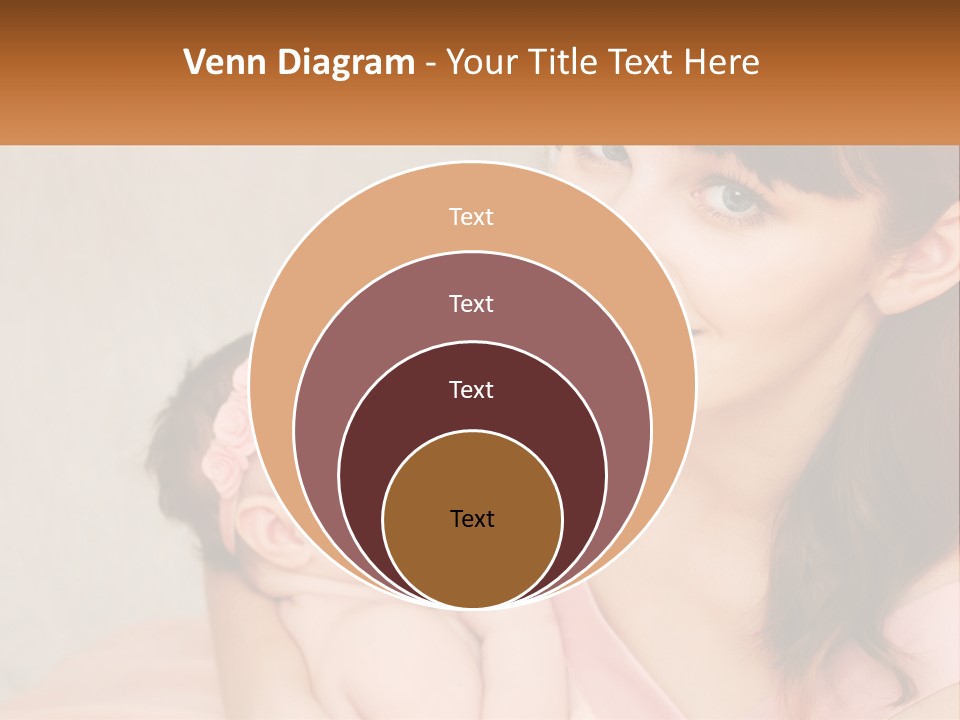 Mom With Baby PowerPoint Template