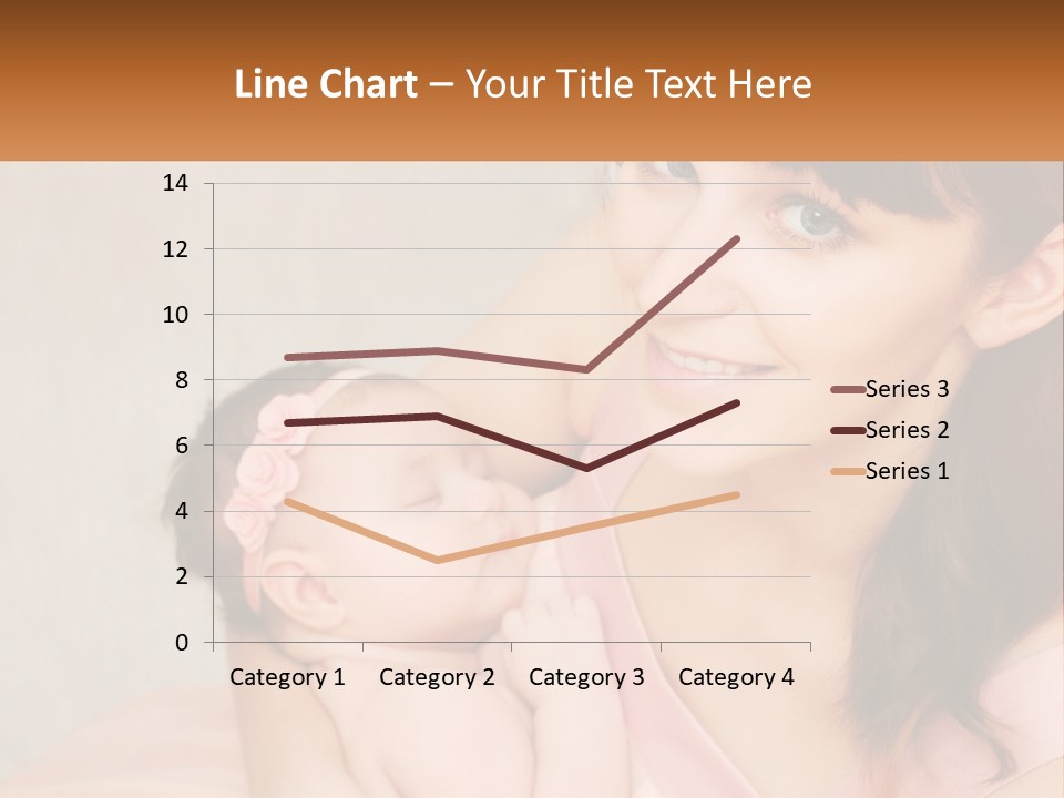 Mom With Baby PowerPoint Template