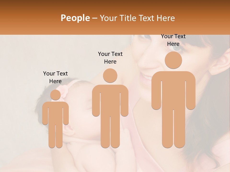 Mom With Baby PowerPoint Template