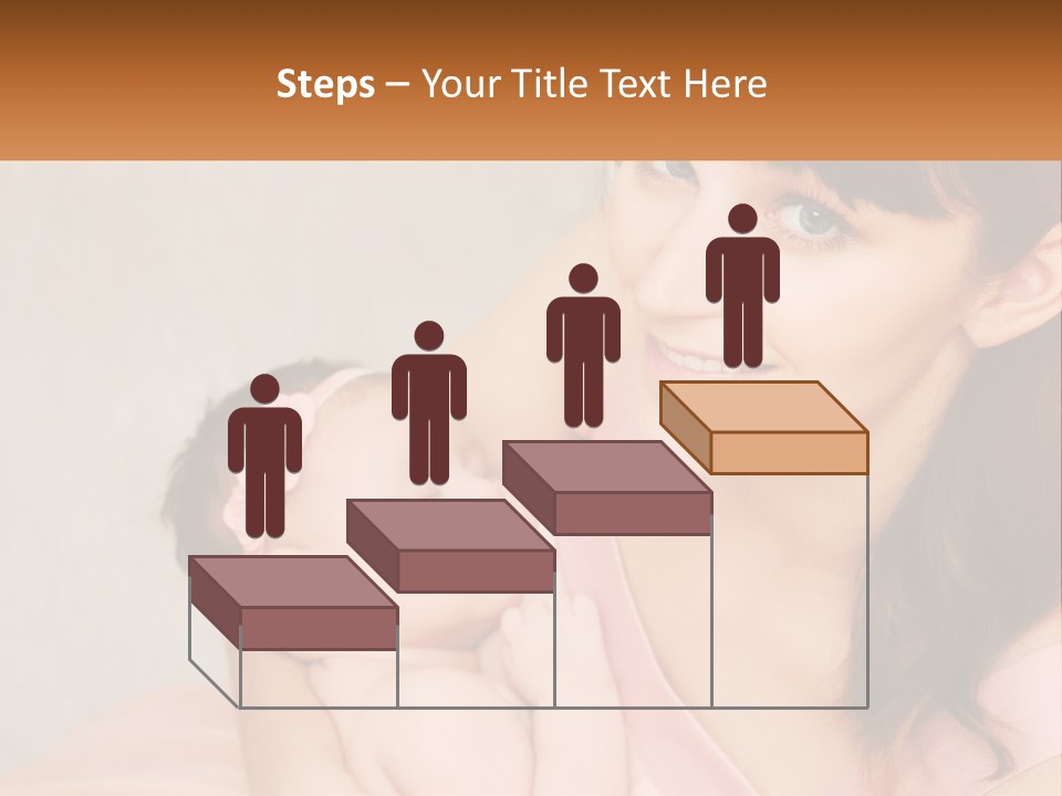 Mom With Baby PowerPoint Template