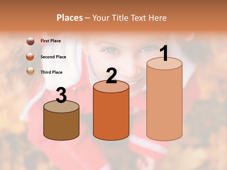 Smiling Girl PowerPoint Template