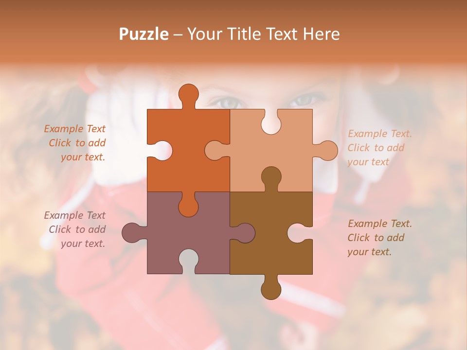 Smiling Girl PowerPoint Template