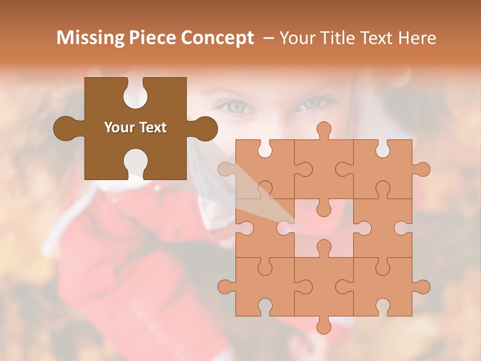 Smiling Girl PowerPoint Template