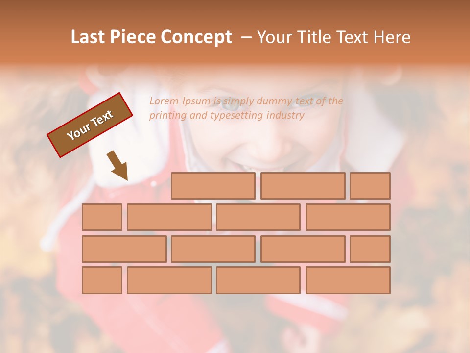 Smiling Girl PowerPoint Template