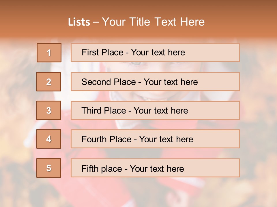 Smiling Girl PowerPoint Template