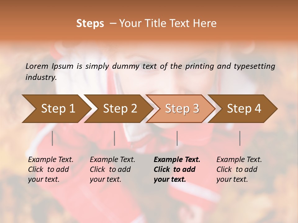 Smiling Girl PowerPoint Template