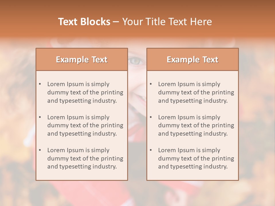 Smiling Girl PowerPoint Template