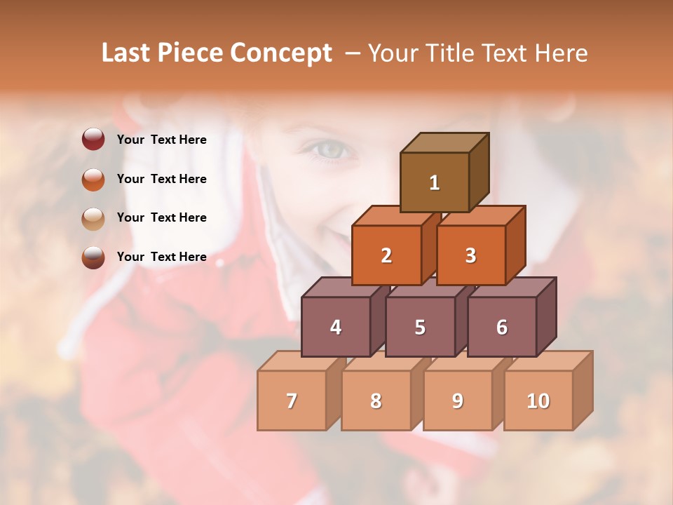 Smiling Girl PowerPoint Template