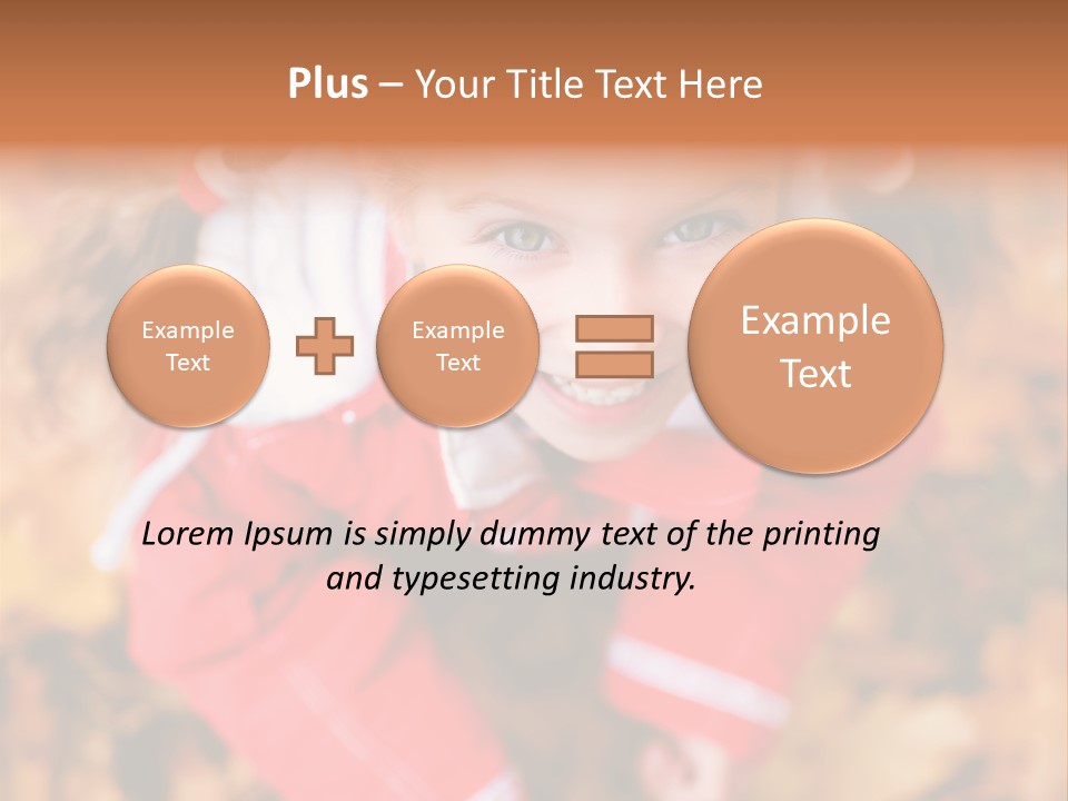 Smiling Girl PowerPoint Template