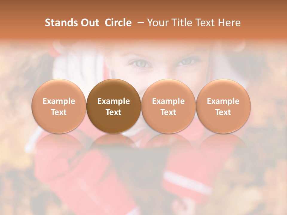 Smiling Girl PowerPoint Template