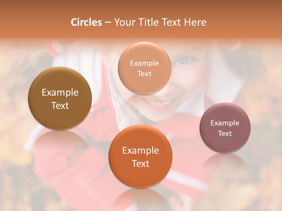 Smiling Girl PowerPoint Template