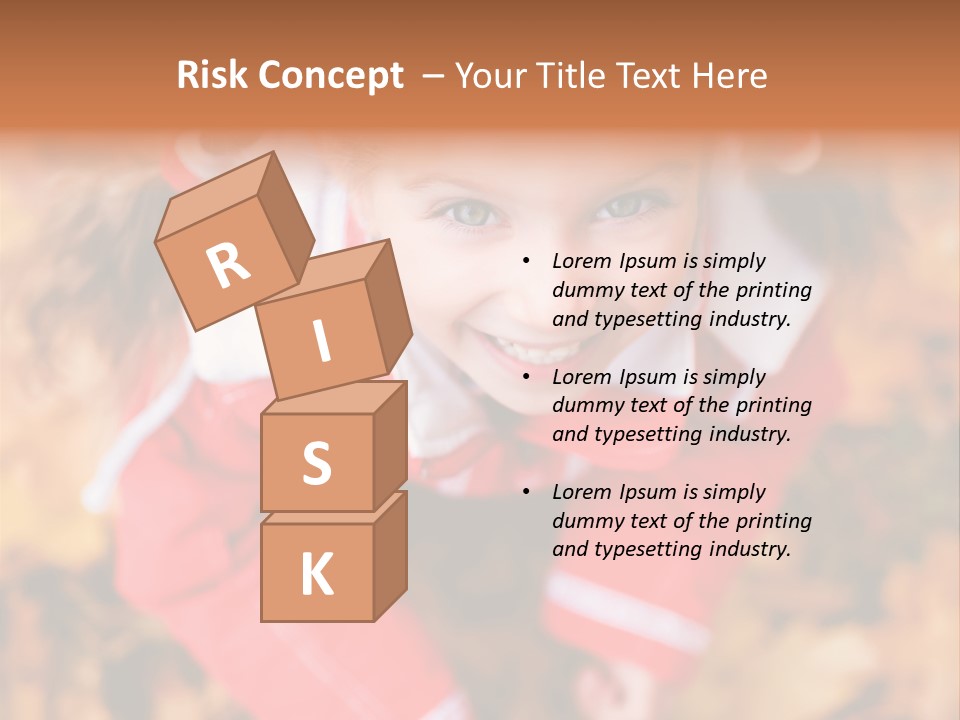 Smiling Girl PowerPoint Template