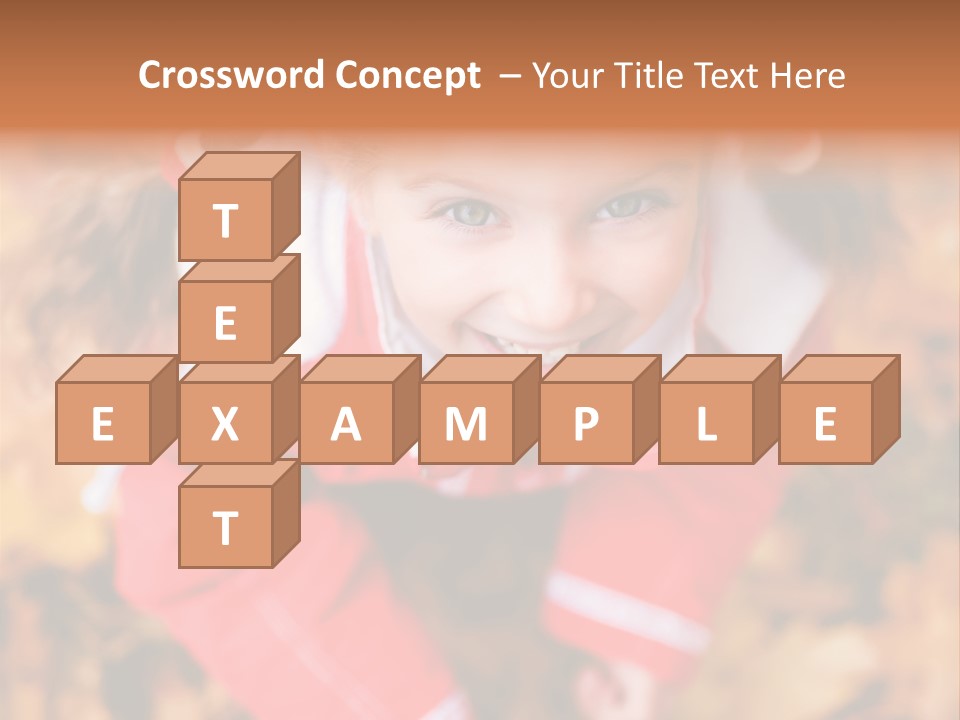 Smiling Girl PowerPoint Template