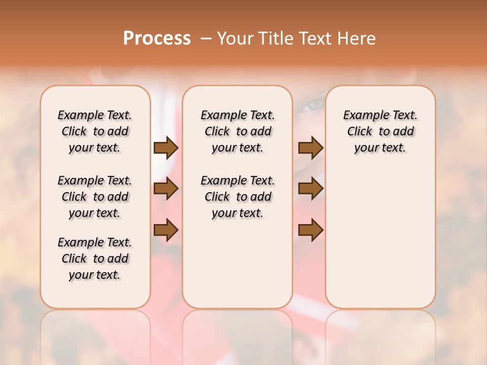 Smiling Girl PowerPoint Template