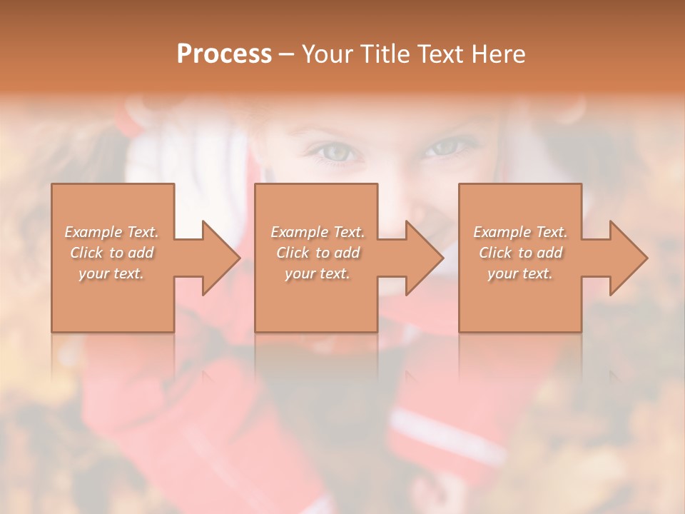 Smiling Girl PowerPoint Template