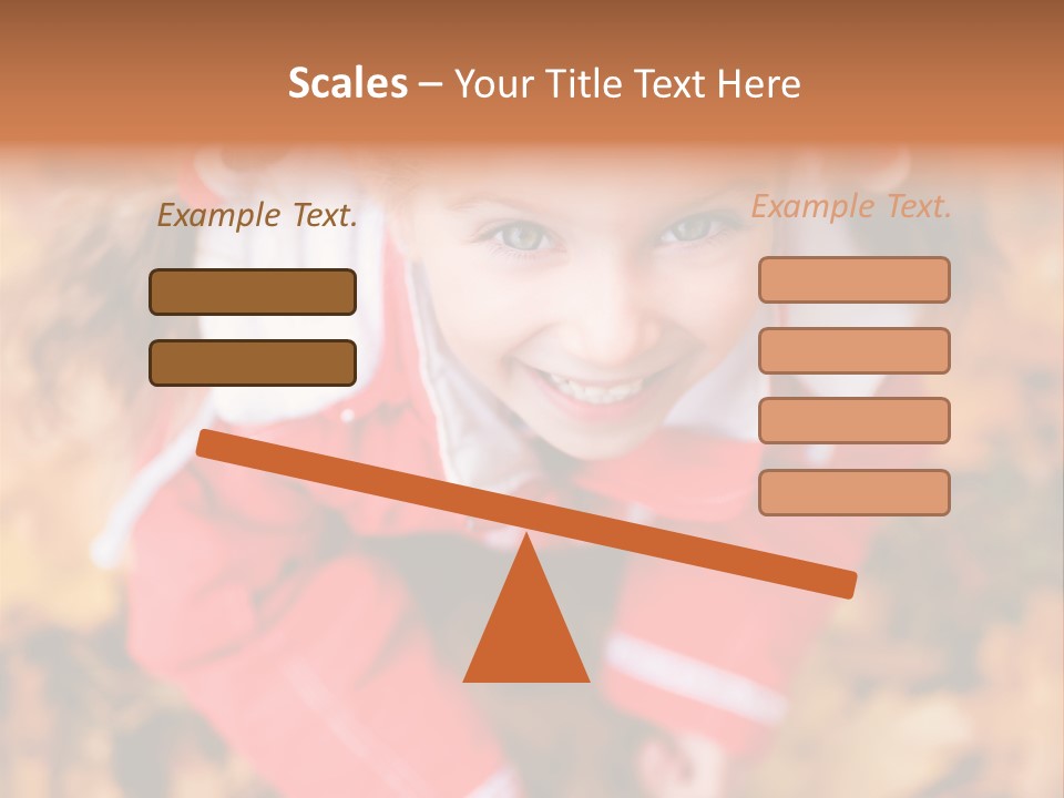 Smiling Girl PowerPoint Template