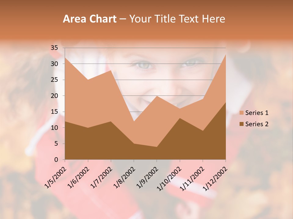 Smiling Girl PowerPoint Template