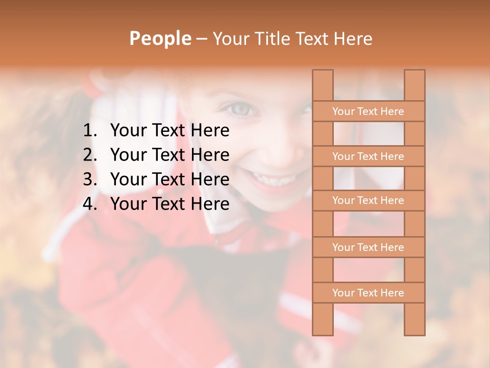 Smiling Girl PowerPoint Template