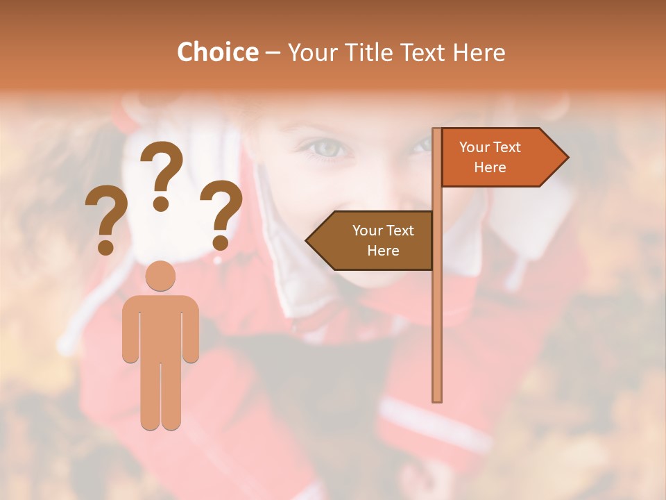 Smiling Girl PowerPoint Template