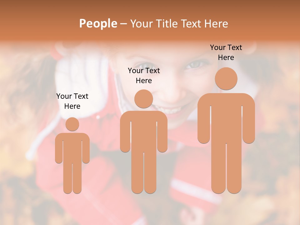 Smiling Girl PowerPoint Template