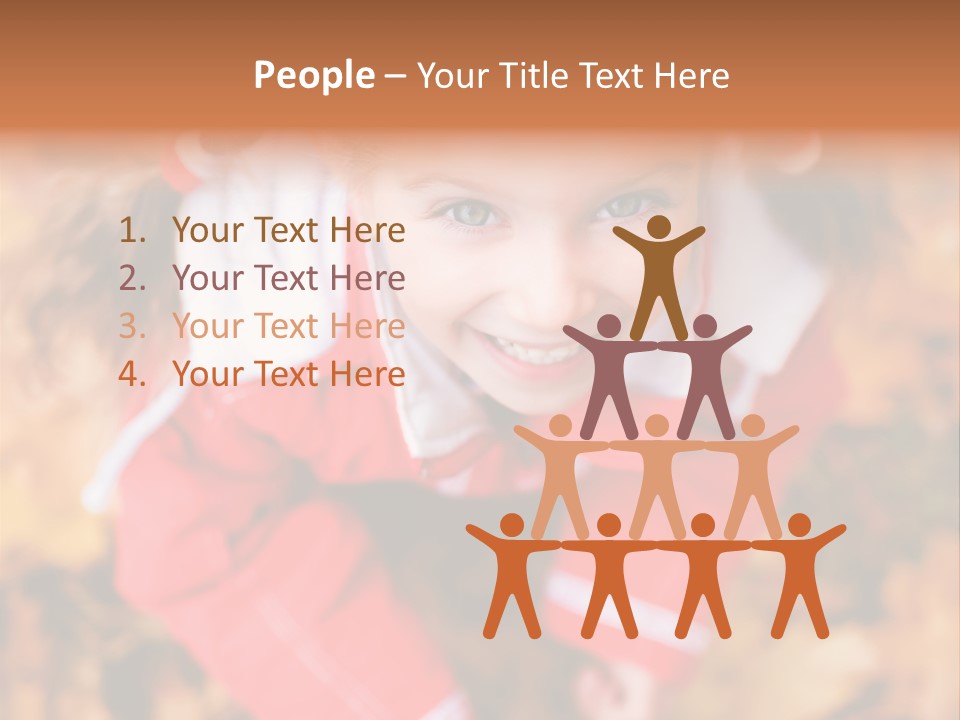 Smiling Girl PowerPoint Template