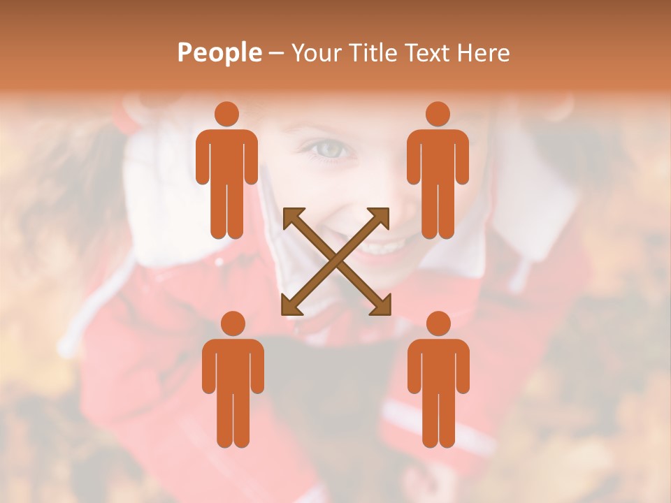 Smiling Girl PowerPoint Template