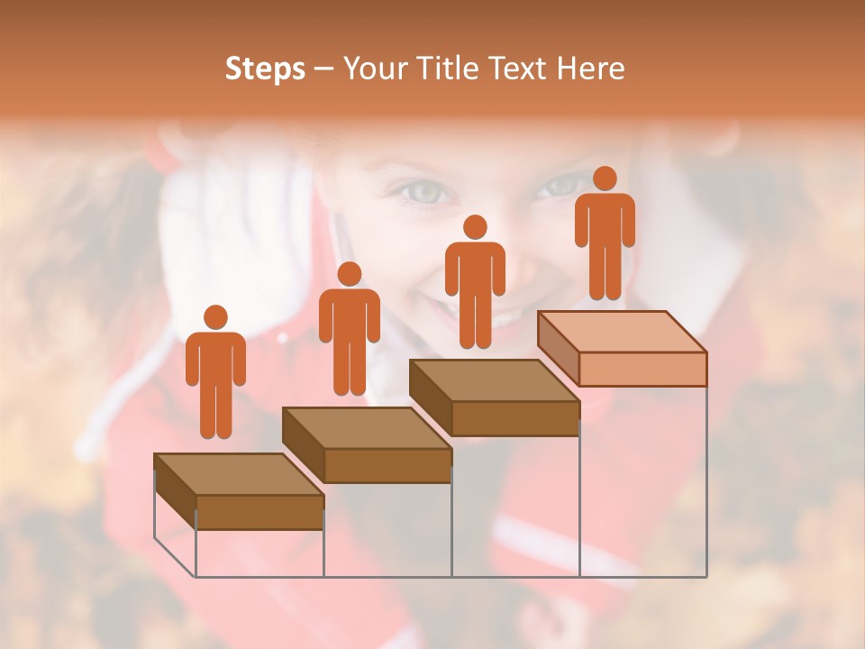 Smiling Girl PowerPoint Template