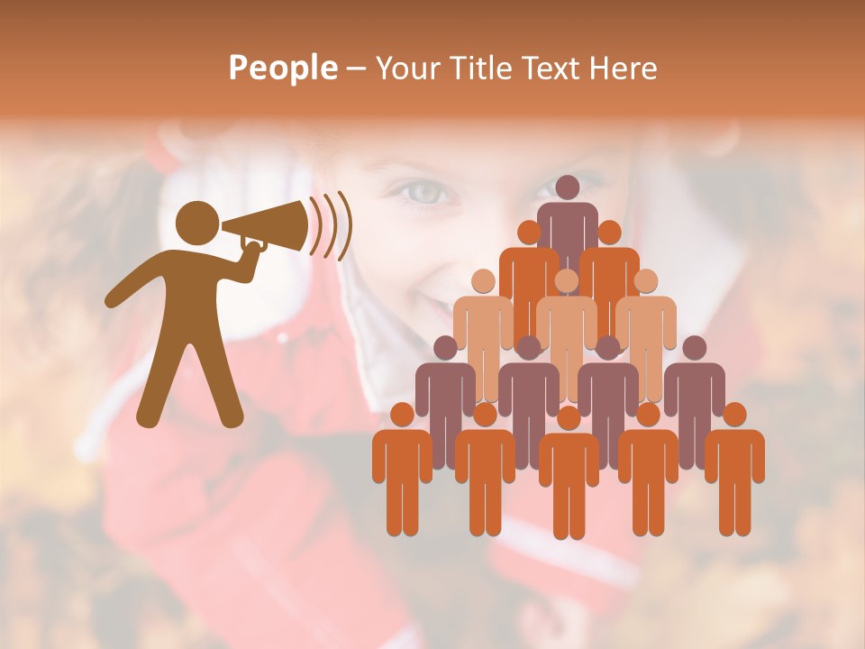 Smiling Girl PowerPoint Template