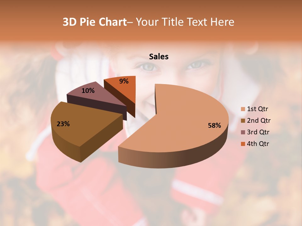 Smiling Girl PowerPoint Template