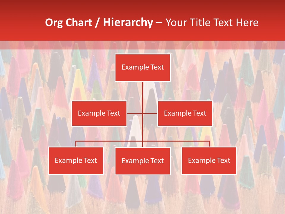 Set Of Pencils PowerPoint Template