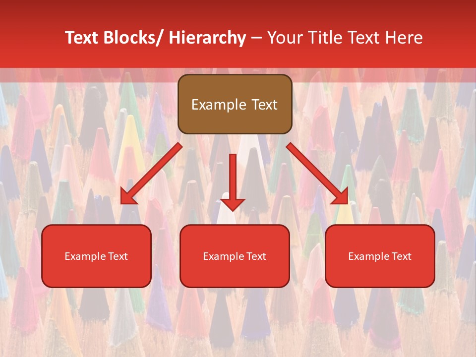 Set Of Pencils PowerPoint Template