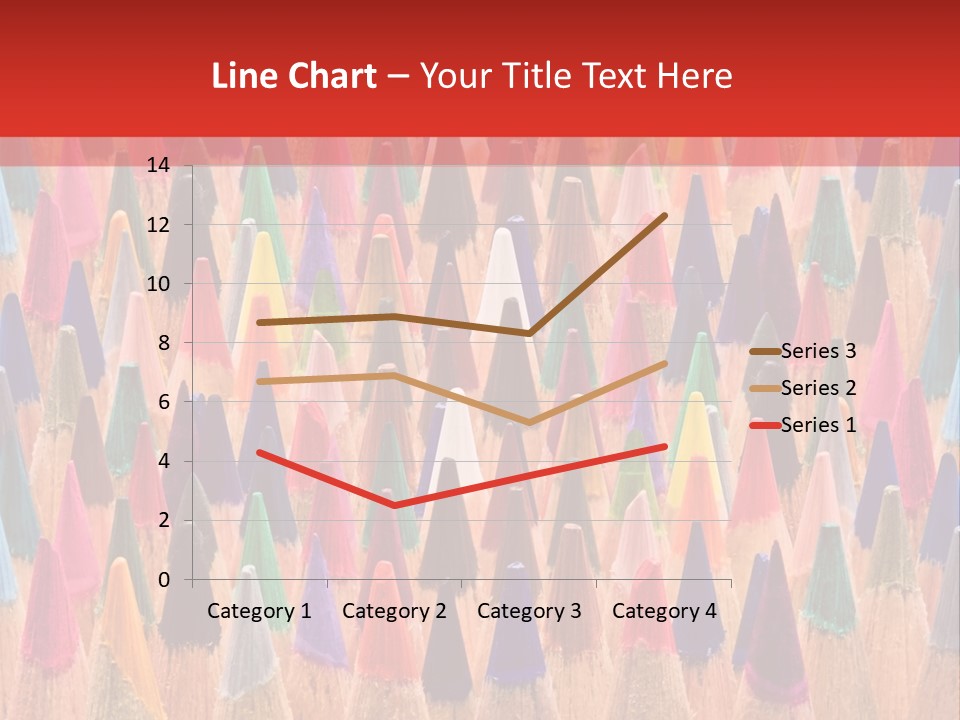 Set Of Pencils PowerPoint Template