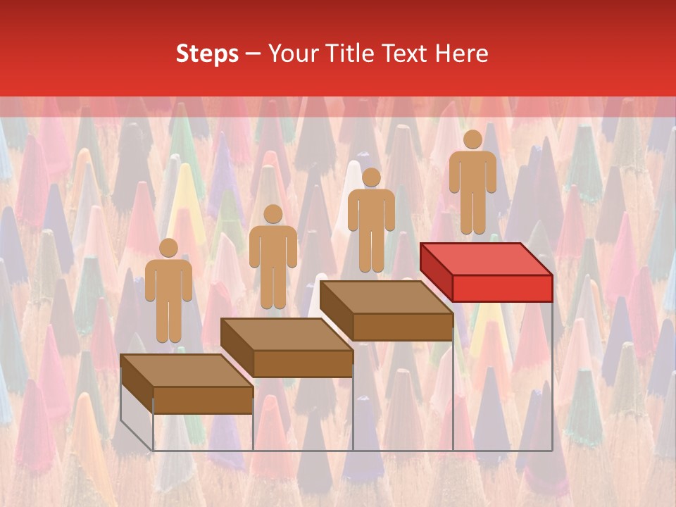 Set Of Pencils PowerPoint Template