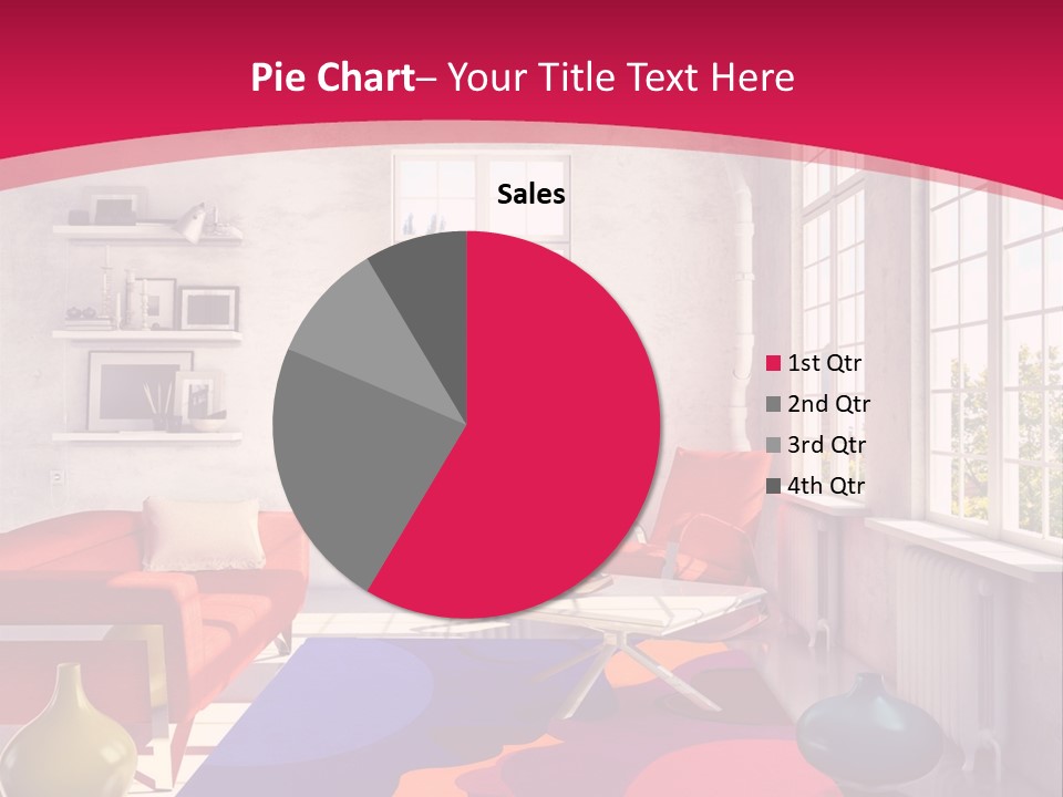 High-Tech Room Interior PowerPoint Template