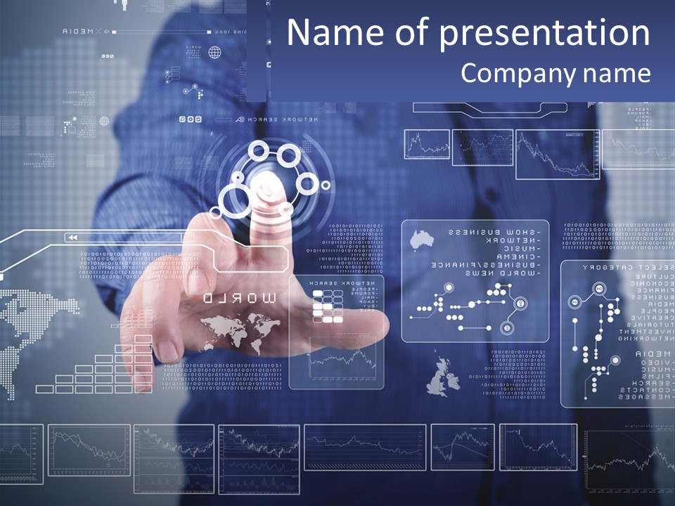 Touch Screen Analytics PowerPoint Template