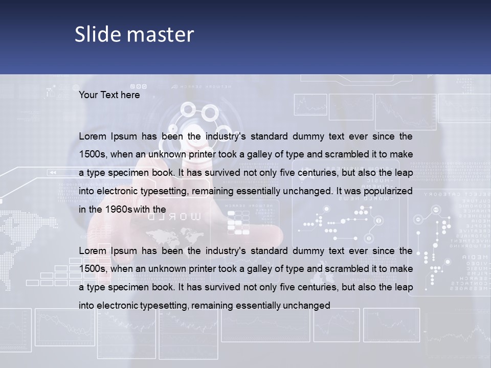 Touch Screen Analytics PowerPoint Template