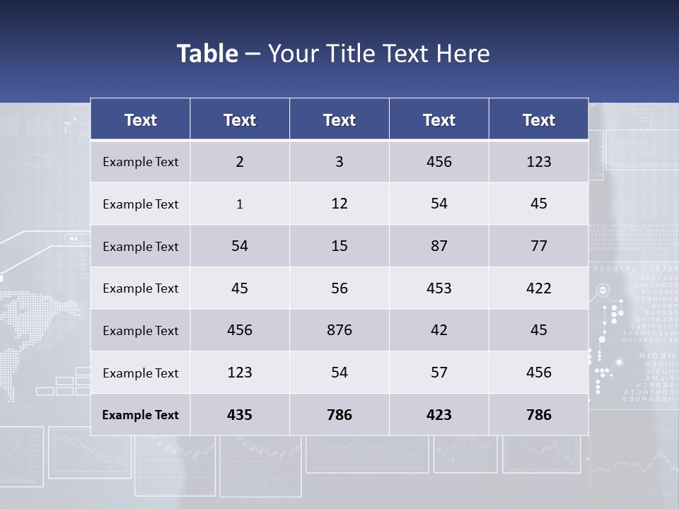 Touch Screen Analytics PowerPoint Template