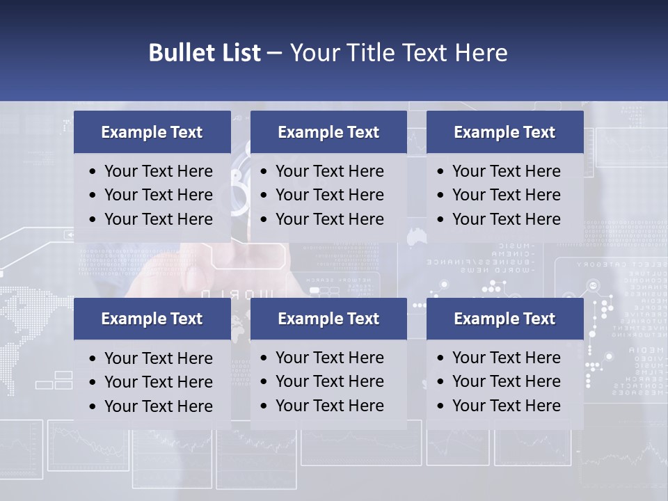 Touch Screen Analytics PowerPoint Template