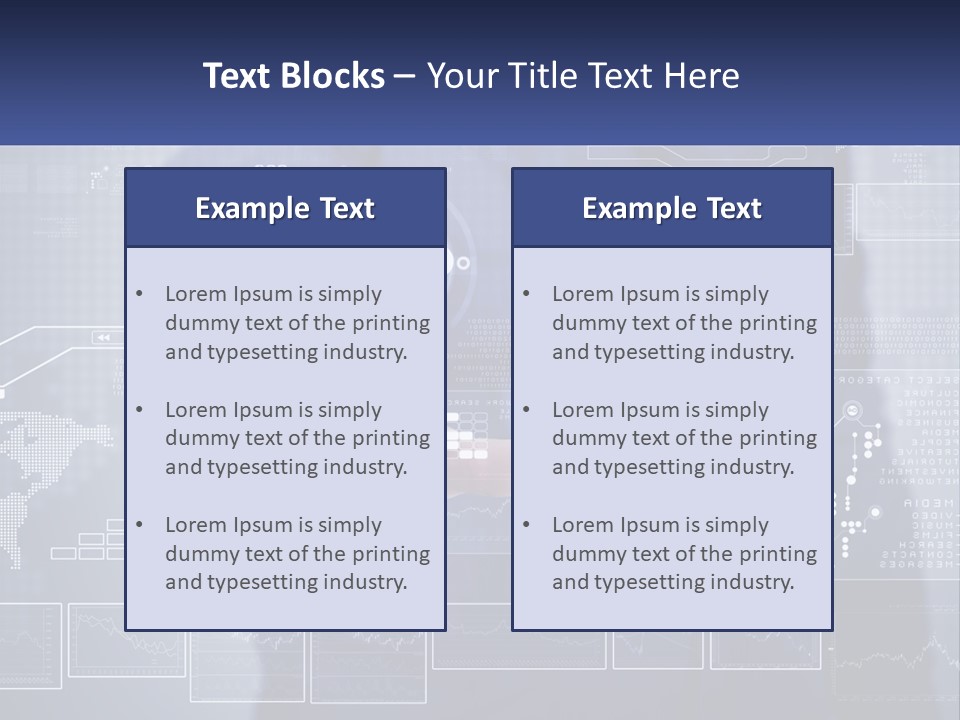 Touch Screen Analytics PowerPoint Template