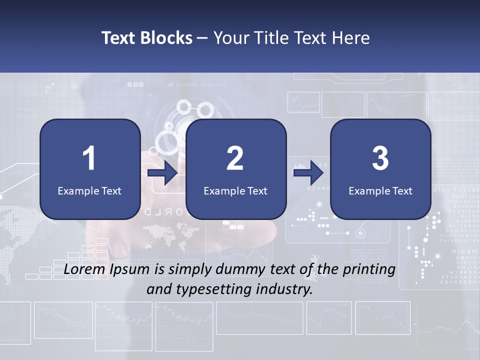 Touch Screen Analytics PowerPoint Template