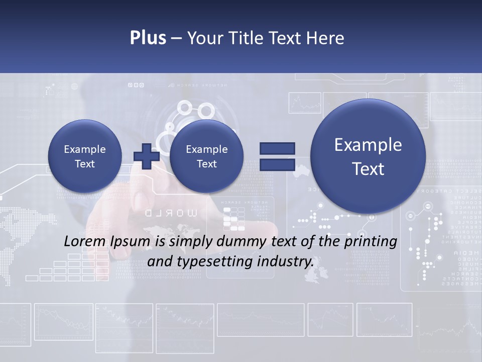 Touch Screen Analytics PowerPoint Template
