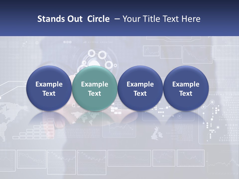 Touch Screen Analytics PowerPoint Template