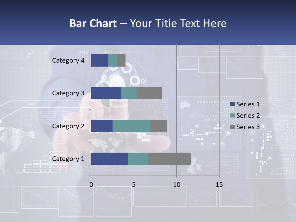 Touch Screen Analytics PowerPoint Template