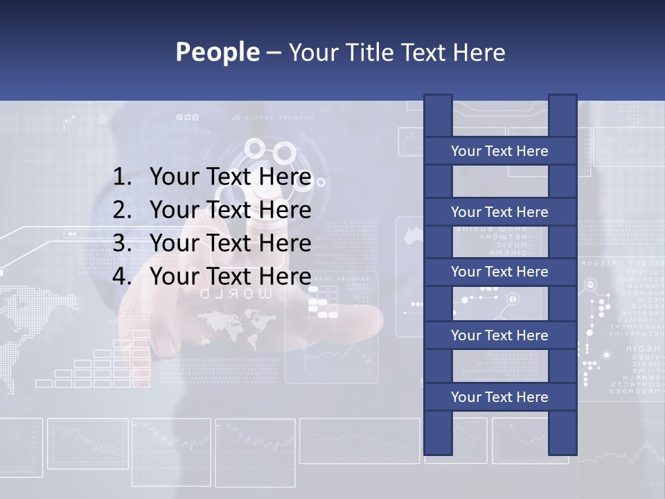 Touch Screen Analytics PowerPoint Template