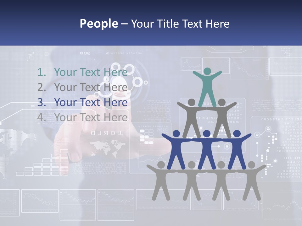 Touch Screen Analytics PowerPoint Template