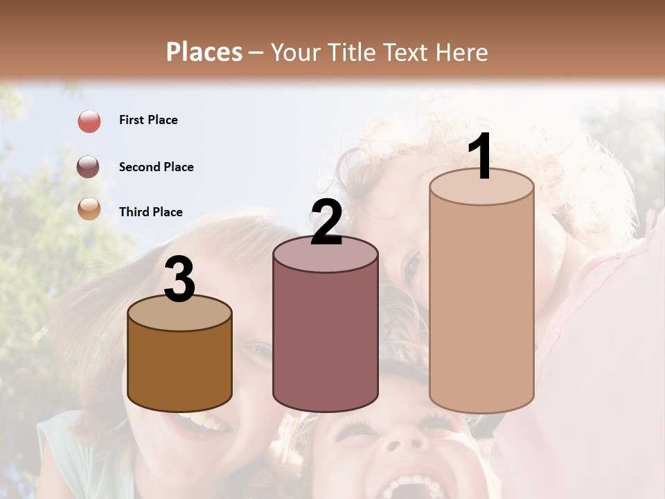 Smiling Children PowerPoint Template