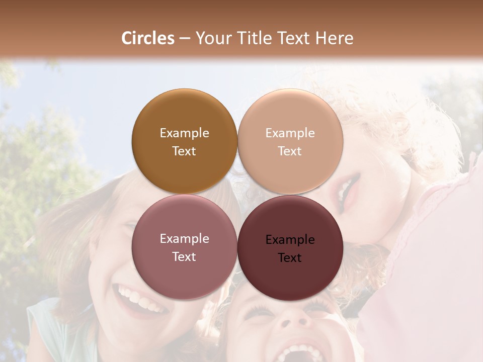 Smiling Children PowerPoint Template