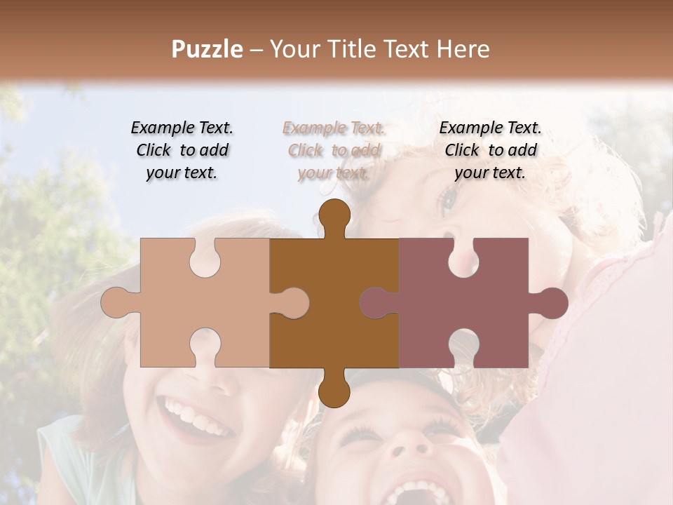 Smiling Children PowerPoint Template