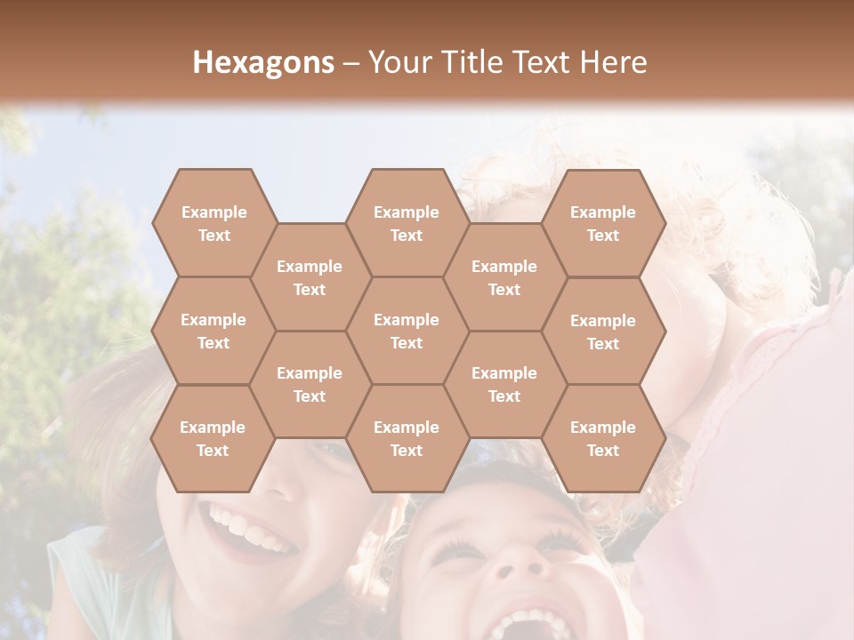 Smiling Children PowerPoint Template